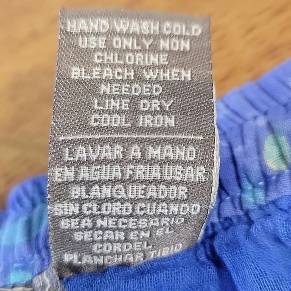 Jane Ashley Vintage 100% Cotton Tiered Multicolor Maxi Skirt - Size Large - Picture 4 of 11